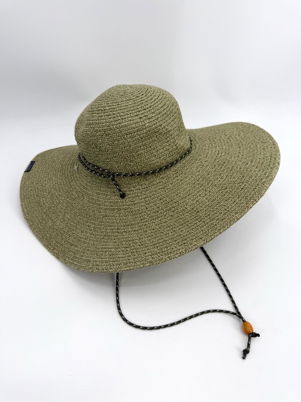 Columbia Sun Hat Womens O/S Green Packable Wide Brim Adjustable Cord Outdoors